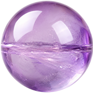 Purple Rutilated